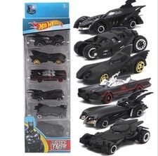 Set of 6 Batman Batmobile Car