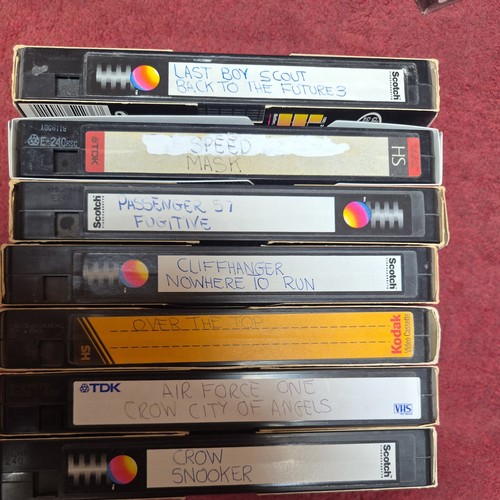 Vhs video cassette tapes - video,