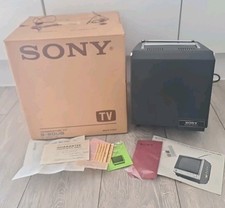 Sony Solid State Transistor TV Receiver - Model 9-90UB - Boxed Vintage 1973