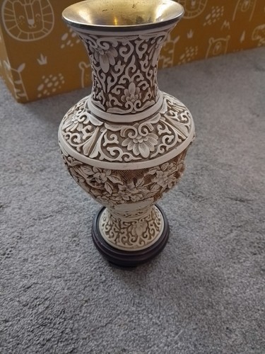 Oriental carved resin brass - oriental, on