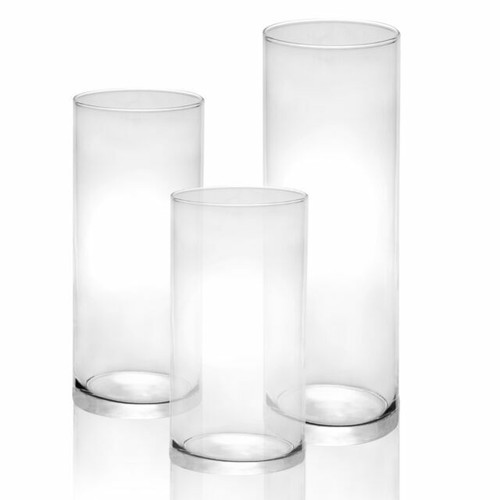 Glass candle cylinders - candle, of
