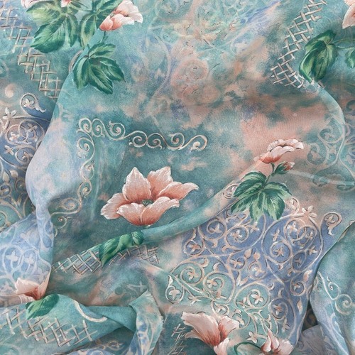 10m trade floral peach - 10m,