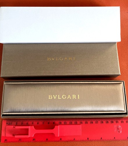 Bvlgari packaging empty long - packaging,
