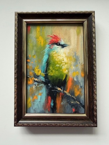 Original oil painting framed - oil,