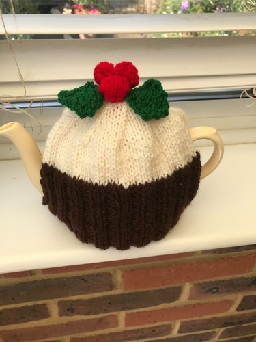 Hand knitted christmas - knitted, pudding