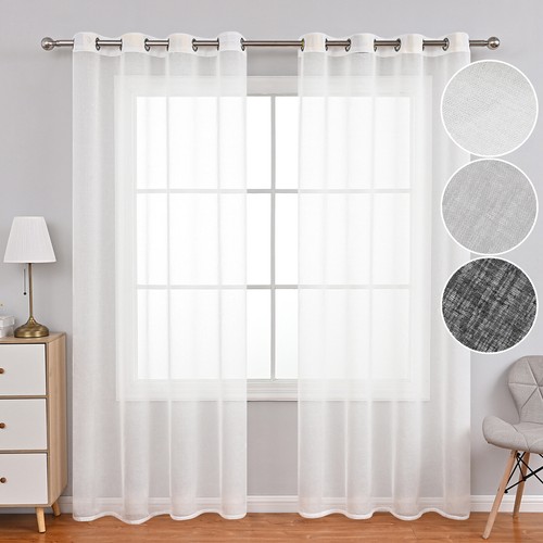 Pair transparent valance - pair,