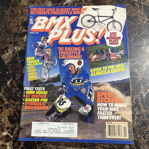 Bmx plus 1995 - plus!, april