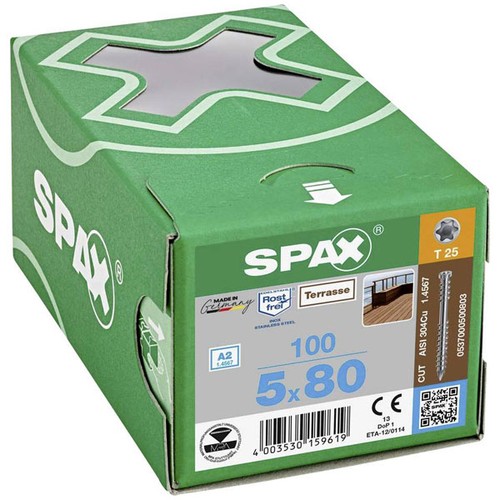 Spax 0537000500803 wood screw - wood,