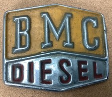 Vintage Car Badge BMC Diesel