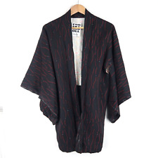 Vintage Beautiful Patterned Japanese Haori Kimono Jacket (T6478)