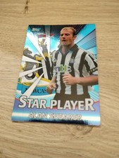 RARE TOPPS PREMIER GOLD 2001 CARD FOIL BLUE STAR PLAYER ALAN SHEARER