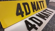 Matt raised acrylic car - matt,