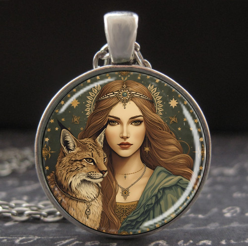 Freya necklace norse viking - freya,