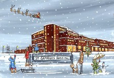 St Georges Hospital by south