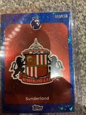 Topps 25/26 Sunderland Badge Numbered 81/150