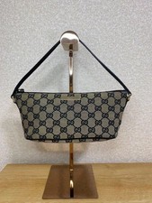GUCCI GG Canvas Pouch Hand Bag