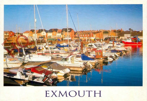 Picture postcard exmouth - picture, postcard-:exmouth