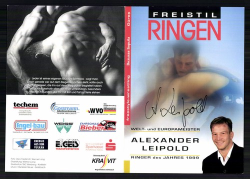 Alexander leipold autograph - alexander,