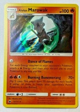 2017 Pokemon Alolan MAROWAK sp