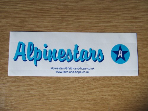 Alpinestars promo sticker - alpinestars,