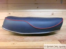 Triumph. Bench Seat. Silver