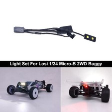 RC Car Front Spotlight Rear Light Set For Losi 1/24 Micro-B 2WD Buggy RC Upgrade
