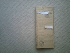 Ducati Cucciolo 1957 memorabilia literature  classic bike