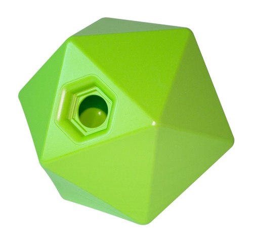 Green plastic hexagonal kick - plastic,