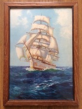 Vintage Framed Print "A Fair