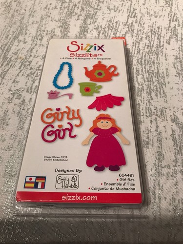 Girl set sizzix sizzlits - set,