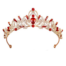 Baroque Crystal Tiaras Crowns