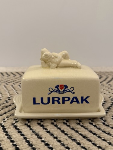 Vintage lurpak butter - vintage, dish