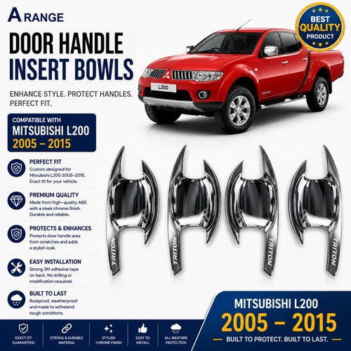 Chrome door handle - cover, trim