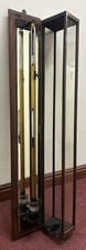 ANTIQUE FORTIN STICK BAROMETER & THERMOMETER NEGRETTI & ZAMBRA - LONDON, CASED