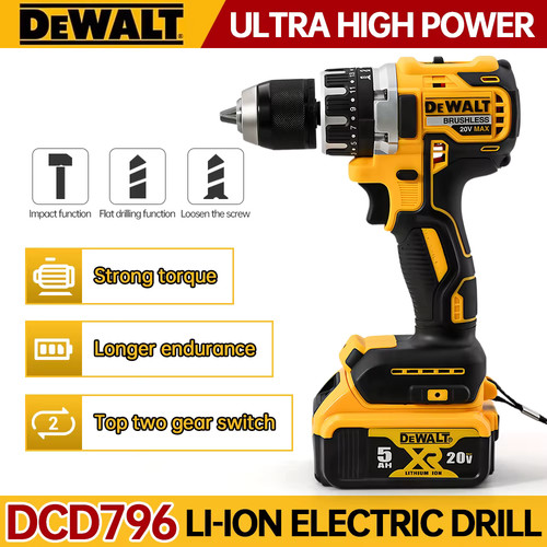 Dewalt dcd796 compact cordless - compact,