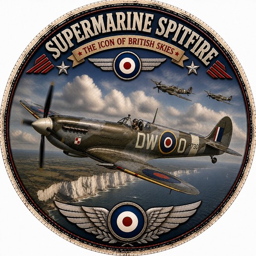 Supermarine spitfire airplane - supermarine,