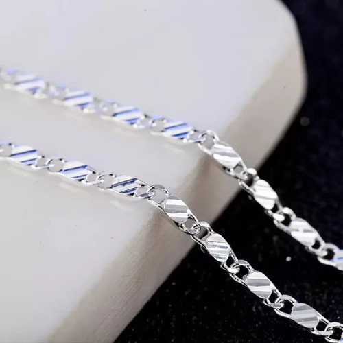 18k gold plated 2mm side - 2mm,