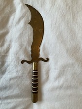 WW1 Trench Art Brass? Paper Knife