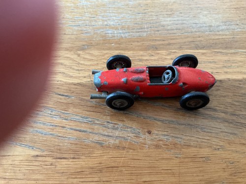 Vintage matchbox red ferrari - vintage,