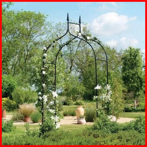 Metal garden archway arbor - metal,