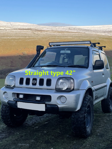 Jimny led light bar - bar, brackets