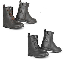R-Tech Royal WR Motorcycle Motorbike Touring Leather Boots Riding Urban Boot CE