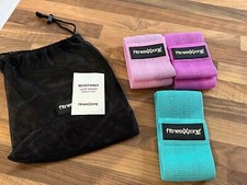 3 x Fabric Resistance Bands