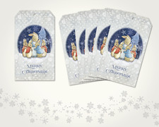 6 Peter Rabbit Merry Christmas