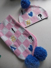 Designer A'dee Hat And Scalf Set New