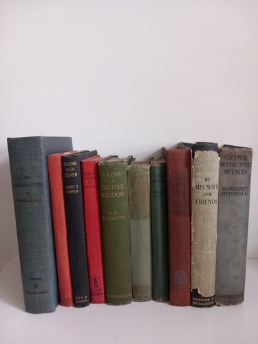 Job lot vintage books - job, of