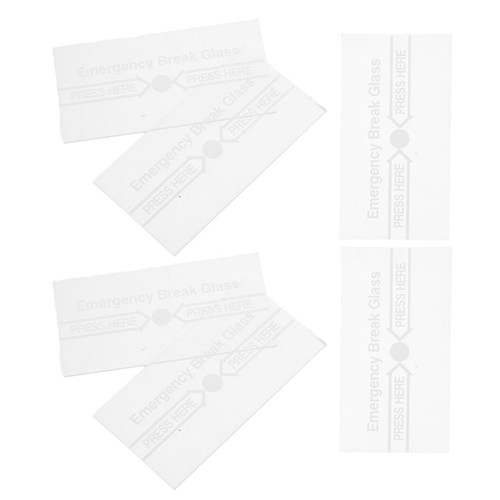 6pcs emergency break - , glass