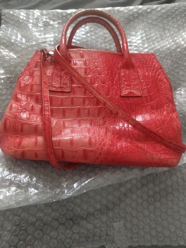 Furla red croc - furla,