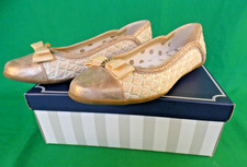 Ruby Shoo Lizzie Flat Pump Ballerina Shoes UK7 EU40 USED