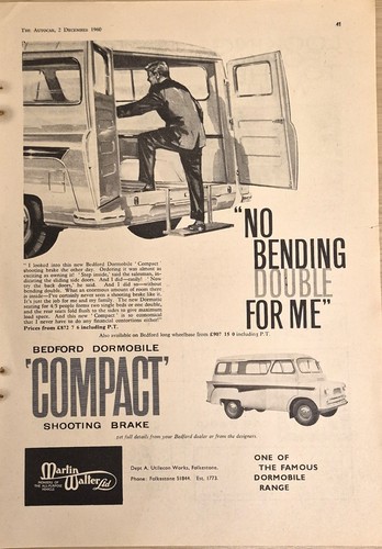 Bedford dormobile shooting - bedford,
